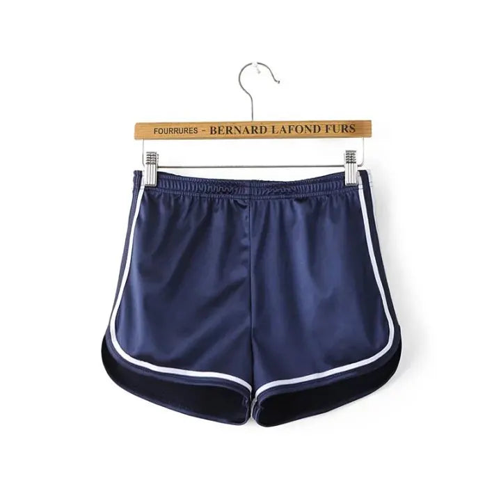 New Women Shorts Summer Silk Slim Beach Casual White Egde Shorts Hot