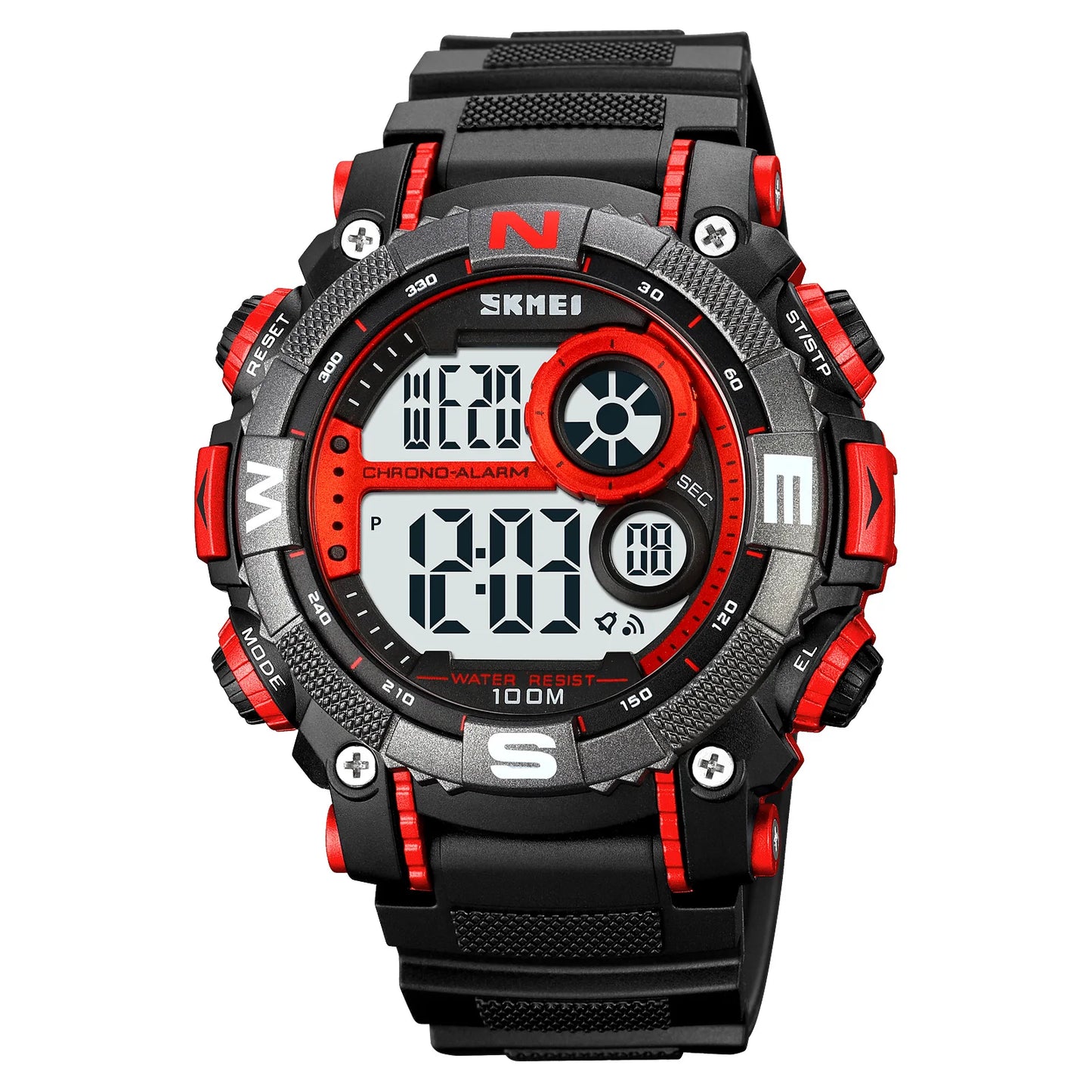 SKMEI 1887 Hot Sale Luxury Fashion Sports Men's Quartz Watch  Multi Functional Student Electronic Watch  Relojes Masculinos