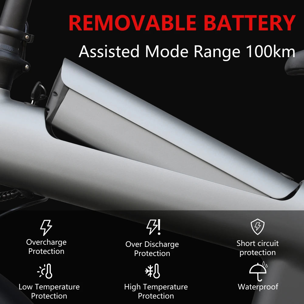 2025 NEW Q3 E-bicycle Bikes Mountain E-bike 20inch Fat Tire Fatbike 750w Ebike Bicycle Electrica Electric City Bike for Sale