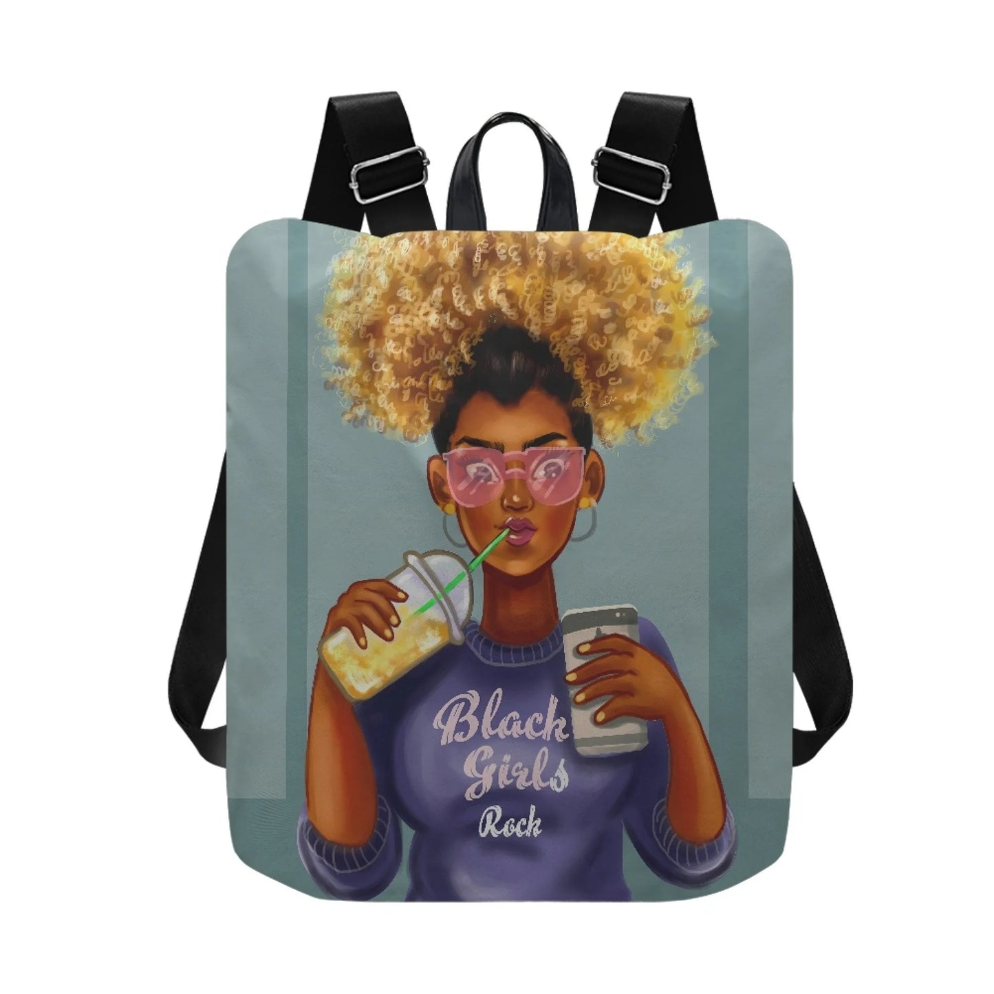Latest African Girl Printed Backpack for Women Water-resistant College Backpack Girls Kids Bookbags Travel Casual Backpack Bag