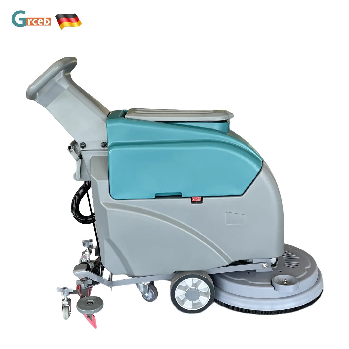 GS460 20in Self-Propelled Battery-Powered Floor Scrubber Dryer Walk-Behind Automatic Brush Pad for Shops Farm Cleaning New