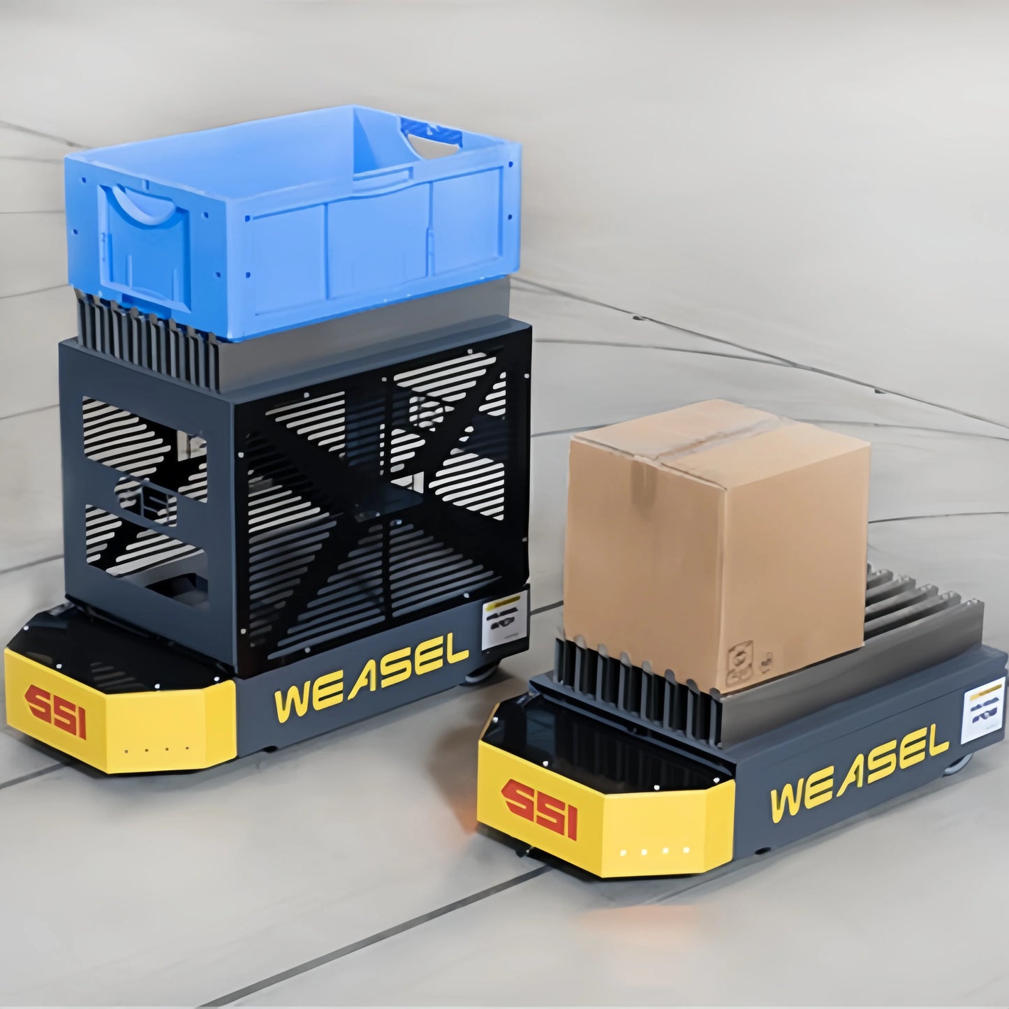 agv kit  AGV Automatic Guide Vehicle 1T Electric Forklift - Smart Top Lifting and Handling Robot for Warehouse