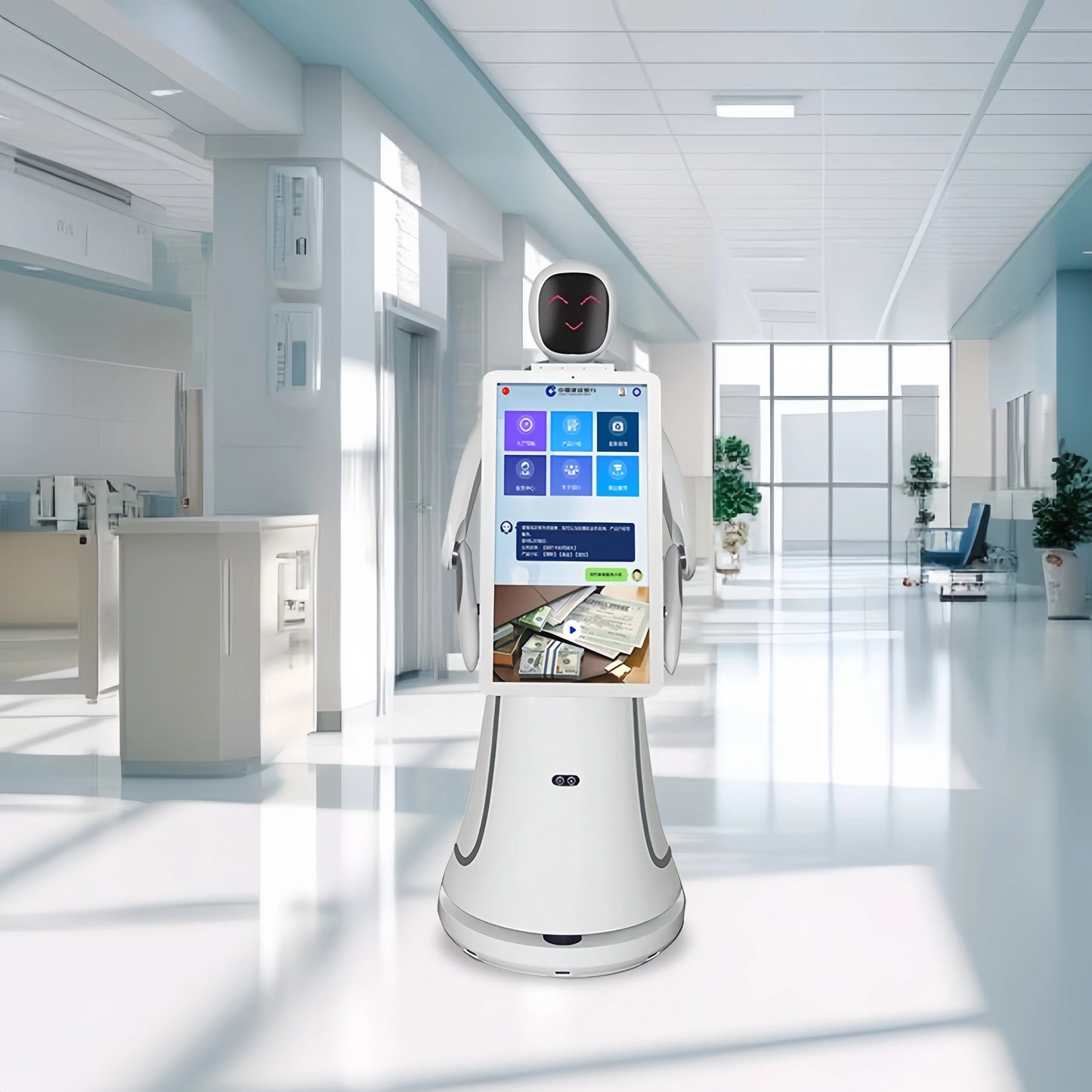server robot Robot Operate in the Restaurant As Entertainers, Servers, Greeters and Receptionists Service Robot Waiter Robot