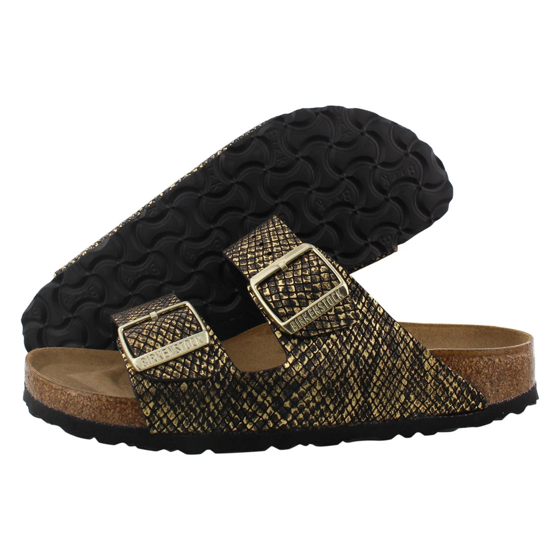 For Bs Narrow Unisex Shoes Color Shiny Python Black | 100% Authentic Made in China Model MSS-1019372