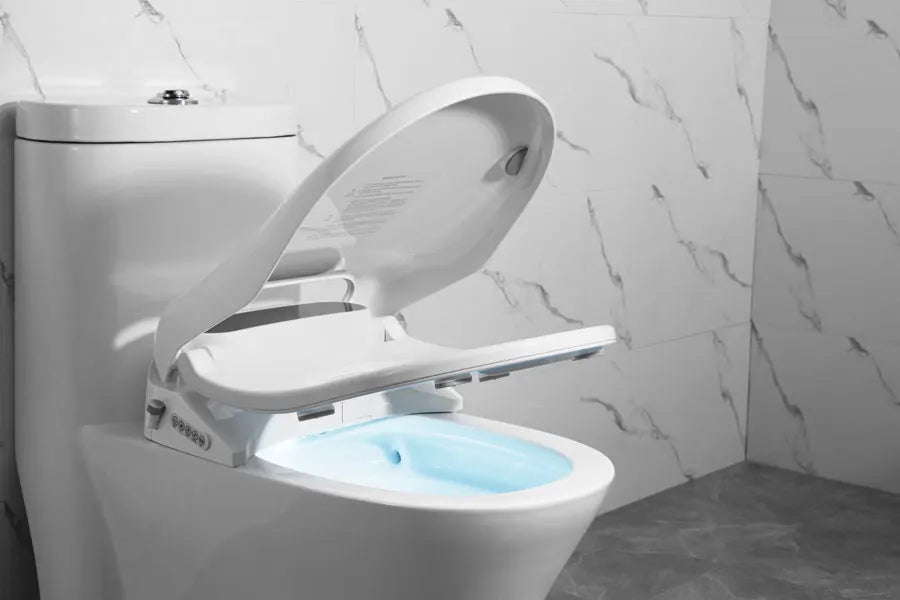 EcoFresh Smart toilet seat  Electric Bidet cover intelligent bidet heat clean dry Massage care for child woman the old