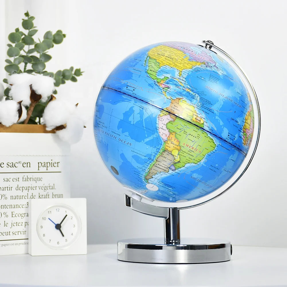 20 cm Educational World Globe Light World Globe Constellation View World Globe for Decor Gifts Promotion Teaching Tool