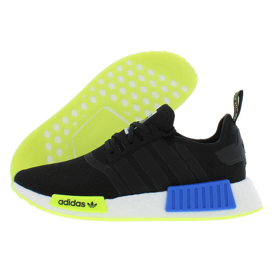 For NMD_R1 Men's Running Shoes Black/Lime | Vietnam Origin | IE1844 Model | 100% Authentic