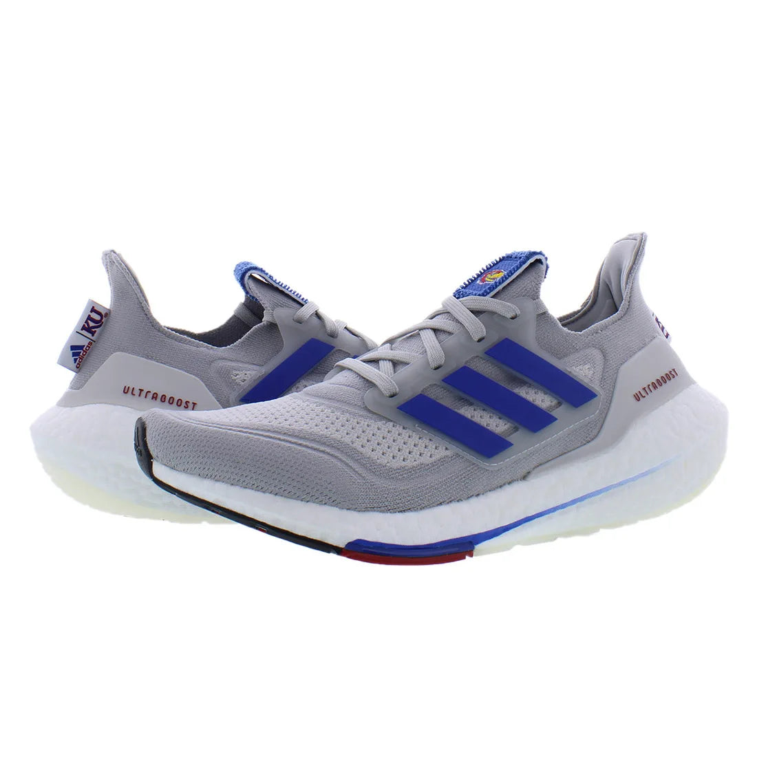 For Unisex Ultraboost 21 Shoes Size 10 Grey/Blue Fitness Walking Summer & Spring Breathable EVA Mesh Rubber Model GX7969