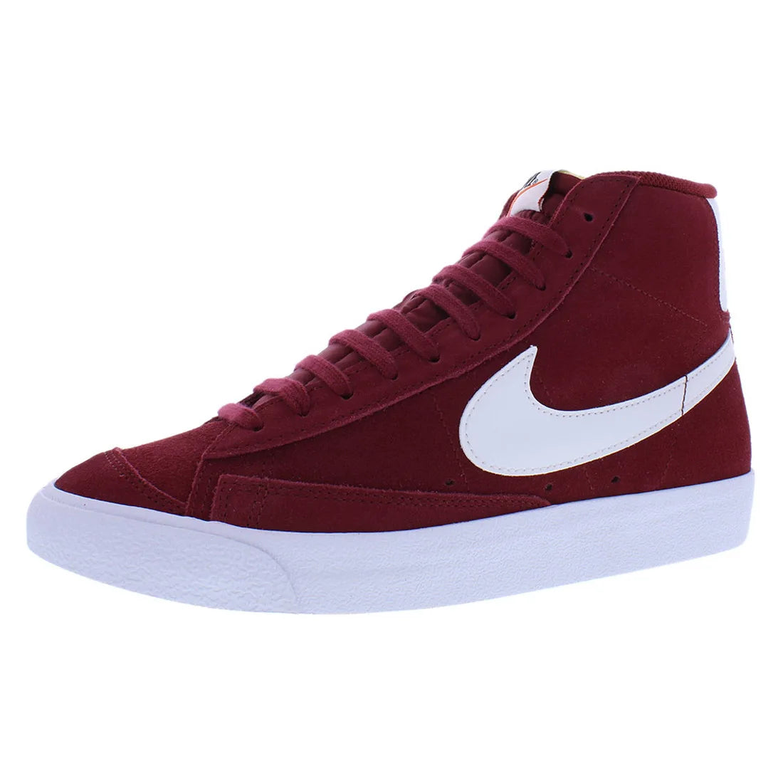 For Blazer Mid '77 Suede Men's Fitness Walking Shoes Red/White Color Vietnam Made Model CI1172601 | 100% Authentic
