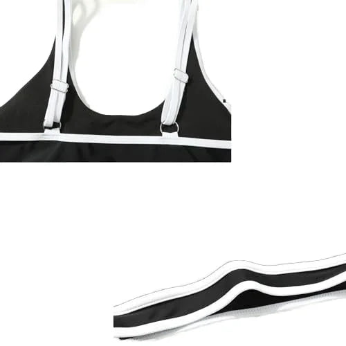 Large Quantity in Stock Perfect Quality Polyamide High-waisted 2 PCS Sets Bikinis and Swimsuits