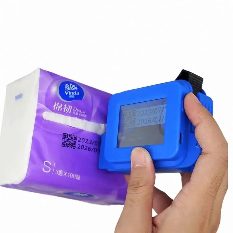 Portable Mini Inkjet Printer Wireless Connection Logo Tattoo Mini Machine for Multi-Purpose Printing Gift Cards Provided