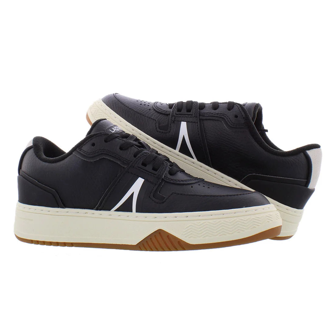 Lacoste L001 Mens Shoes Color: Black/Egret | 100% Authentic