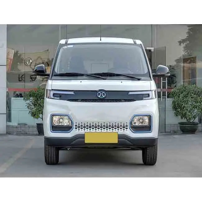 2 Seats New Design 4 Wheel Electric Cargo Truck Cargo Van Baic Ev5 Electric Delivery Van