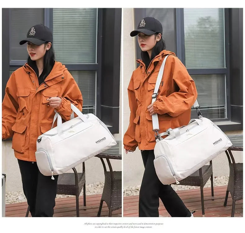Gym Pathybag Oxford Polyester Lining Large Capacity Fitness Training Sports Waterproof Yoga Unisex Tote Sport Travel Bag