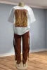 Women's Loose Fit T-Shirt and Pants Wholesale Price Two Piece Set Luxury Clothes for Women