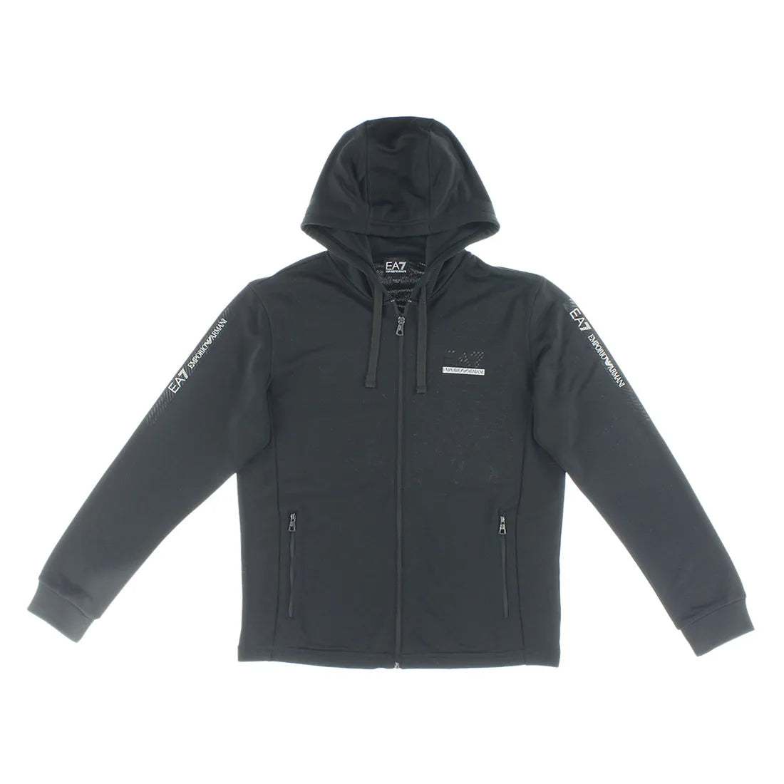 For Emporio for EA7 Jd Smu Jogger Mens Active Hoodies Color Black | 100% Authentic Made in China