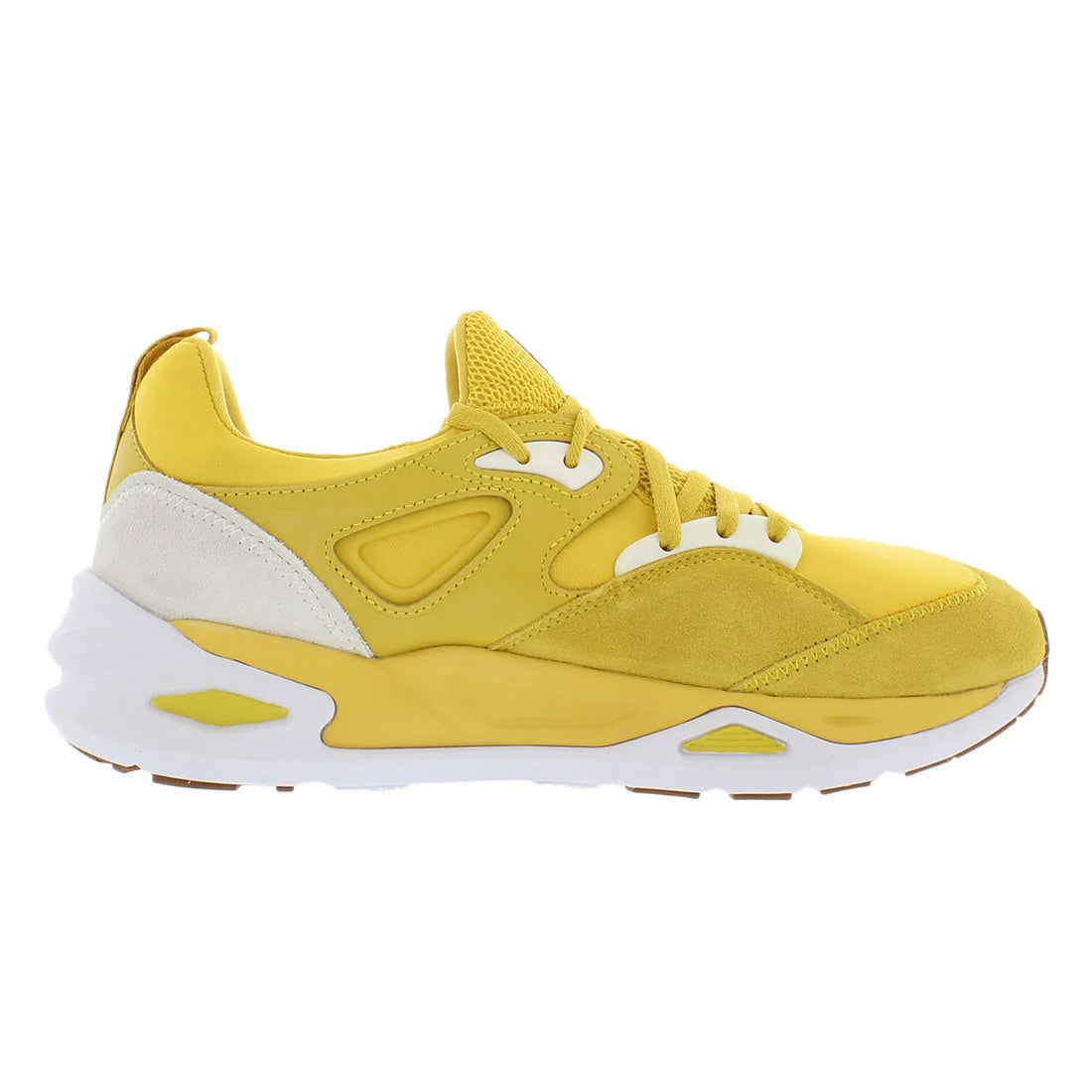 For Trc Blaze D South Men's Running Shoes Yellow Faux Suede Upper Rubber Outsole EVA Midsole Summer Sportwear
