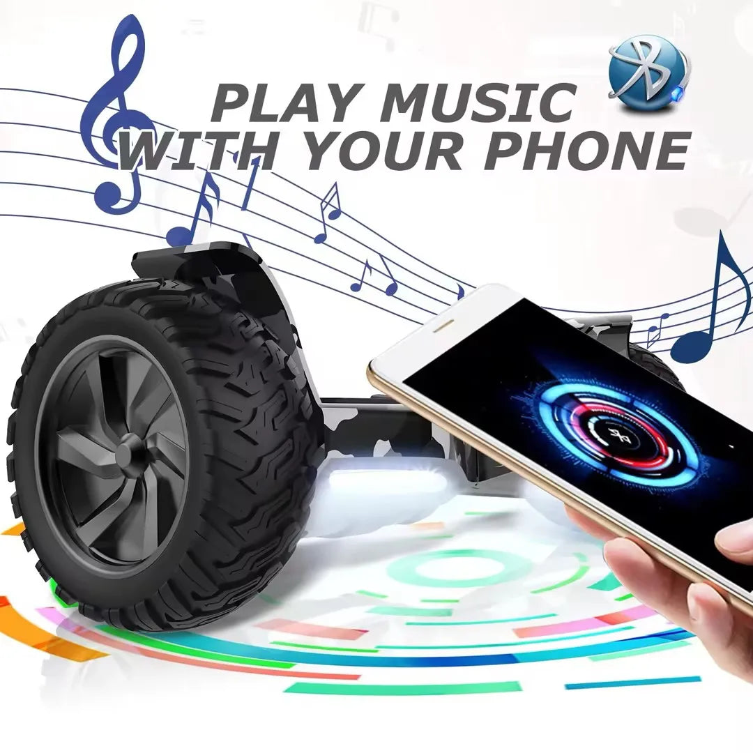 G2 Warrior 700W BT Led Light Electric Scooters Hover Board off Road G2 Warrior Balance Car Hover Board