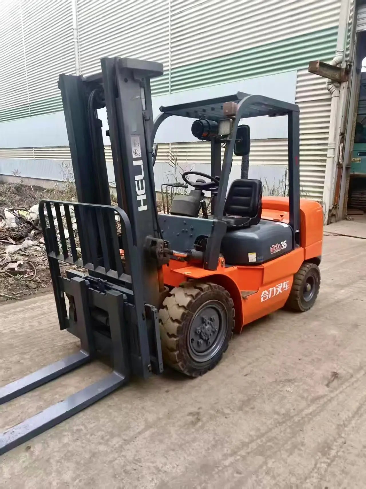 Pre-owned Second-Hand Forklift Heli 3ton Diesel Forklift in Good Condition Use Cost-Effective EAC PVoC CE SASO Certified