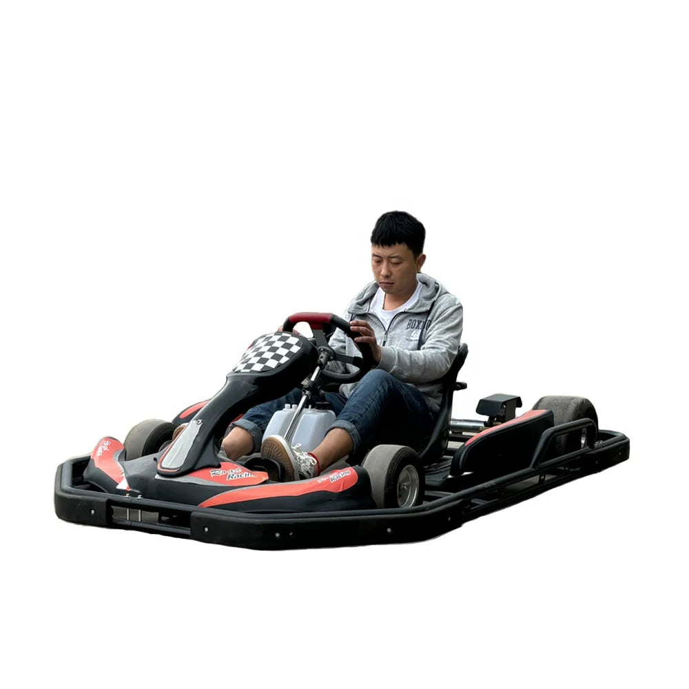 Factory Direct 200cc Karting Car Customizable Color Go Kart with Electric Fuel Watch Videos Cheap Gasoline Go Kart Manufacturer