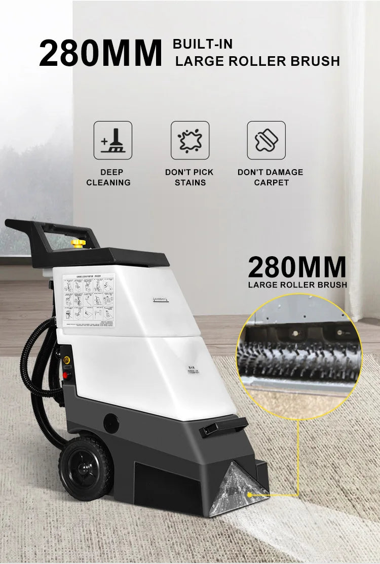 EZ-15 Hand Push Carpet Cleaning Machine for Business Large Carpet Cleaning Machine Equipment 110V 120V 220V 230V