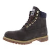 Timberland 6 Inch Premium Mens Shoes Color: Dark Brown/Nubuck/Black | 100% Authentic