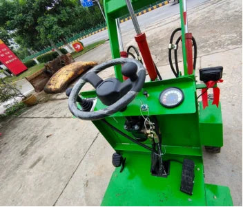 Electric Small Forklift Backhoe Front End Skid Steer Wheel Loader Bucket From Farm Garden Orchard Home Use