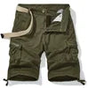 Custom Your Brand Logo Wholesale Hot Selling Summer Men Clothing Casual Pockets Cotton Jogger Loose Cargo Shorts