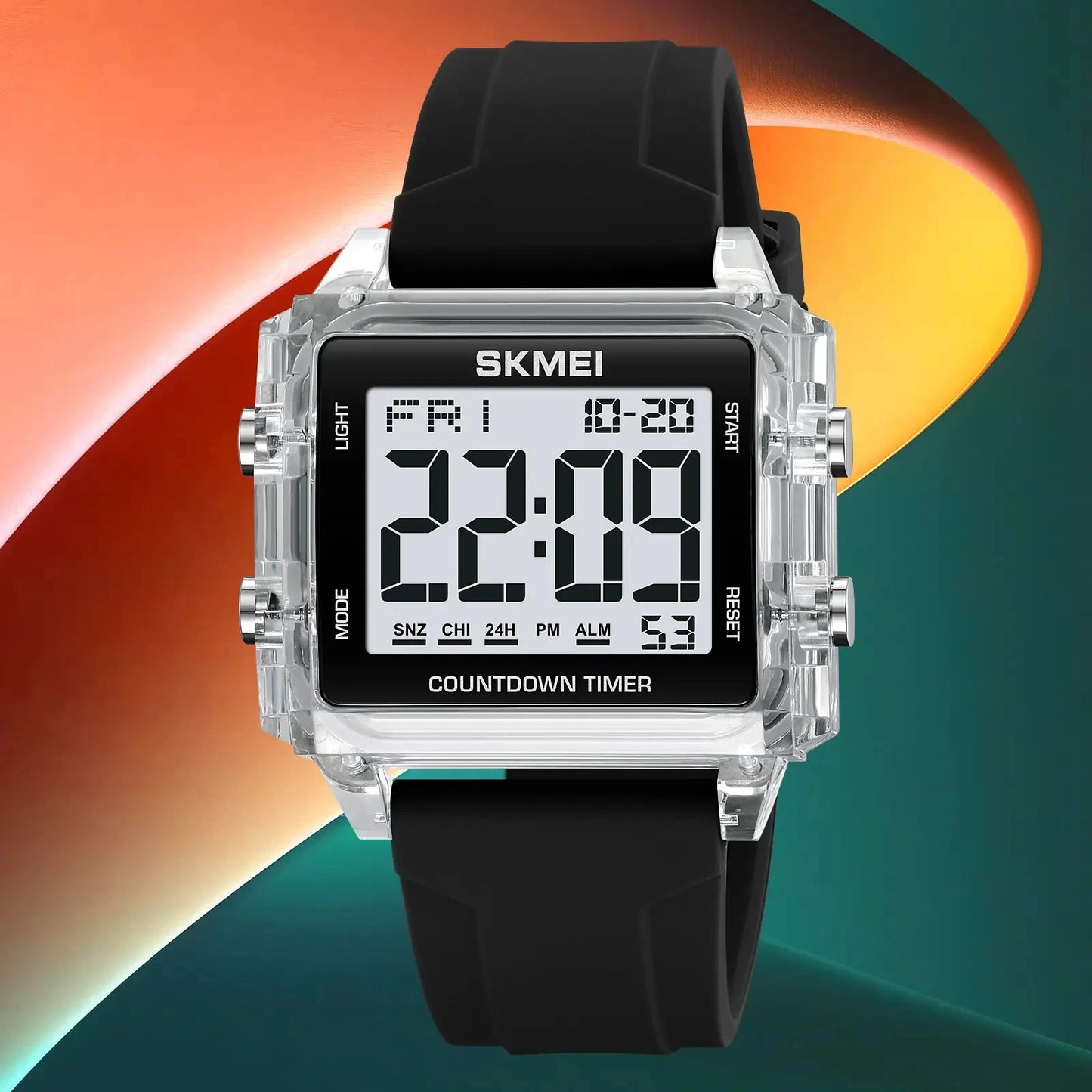 SKMEI 2320 Top Luxury Electronic Fashion Brand Waterproof Men Sports LED Watch Wristwatch Men's Digital Movement Male Watches