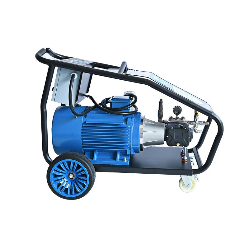 Industrial Grade High Pressure Cleaning Machine New Condition with Pump for Iron Plate Rust Removal and Courtyard Cleaning