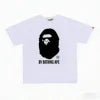 2026 1:1 High Version Ready Stock Letter Printing Bapees Tee Men Trendy PrintedApe Shirt Fashion Designer Bapees Shirt Hot Sell