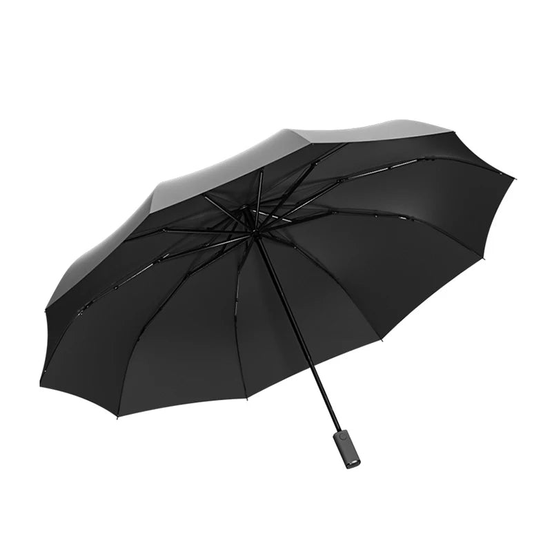 New Xiaomi Fully Automatic Umbrella With Led Light Men Large Double Portable Outdoor Umbrellas Rain Women Windproof Umbrella