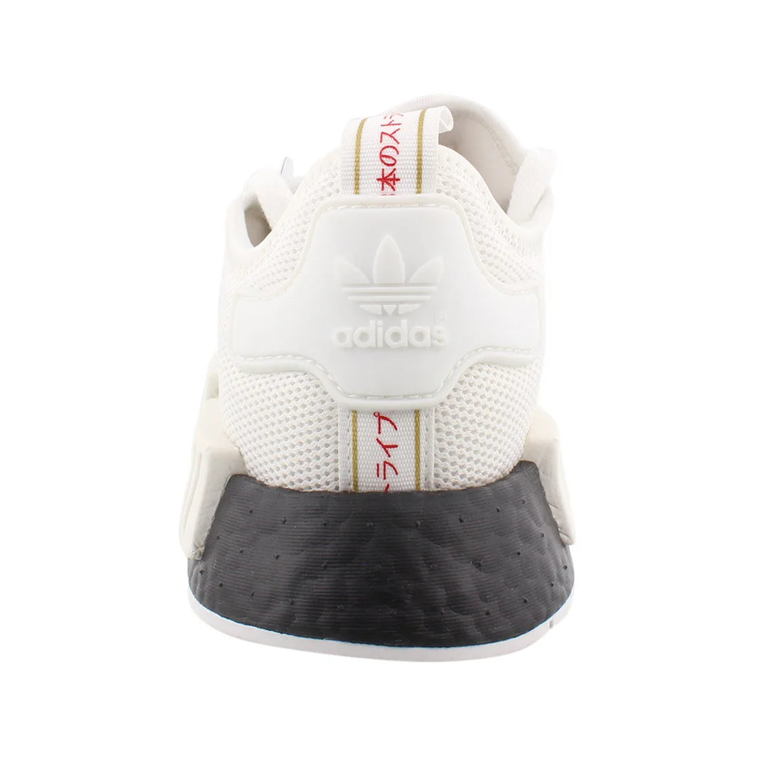 For NMD_R1 Men's Running Shoes White/Gold/Black Color Scheme | 100% Authentic Made in Vietnam