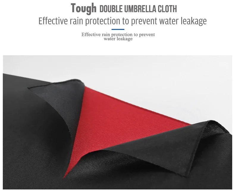 Double-layer Automatic 10-bone Rain and Sun Umbrella Windproof Sunscreen Rain and Sunshine Dual-use Business Folding Umbrella