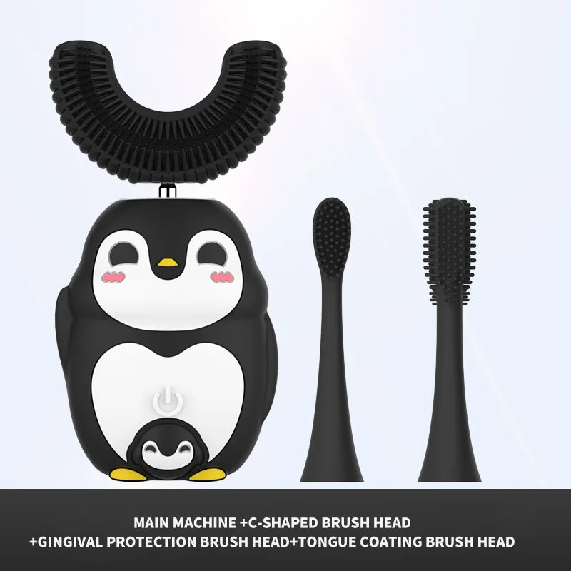 Quality Fashion Custom Girl Pink Cartoon Rechargeable Power Child Electric Children Toothbrush 2021