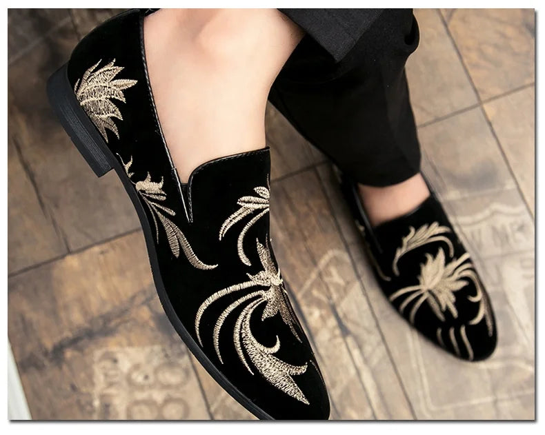 Good Quality Men Luxury Leather Shoes Fashion Dress Formal Genuine Leather Dress Loafers Shoes for Men