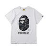 2026 1:1 High Version Ready Stock Letter Printing Bapees Tee Men Trendy PrintedApe Shirt Fashion Designer Bapees Shirt Hot Sell