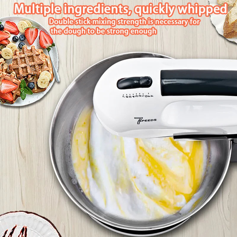 Best-Selling Home Kitchen Electronic Gadgets Practical Plastic Kneading Set Pastry Stand Egg Beater Blender Essential Egg Tools