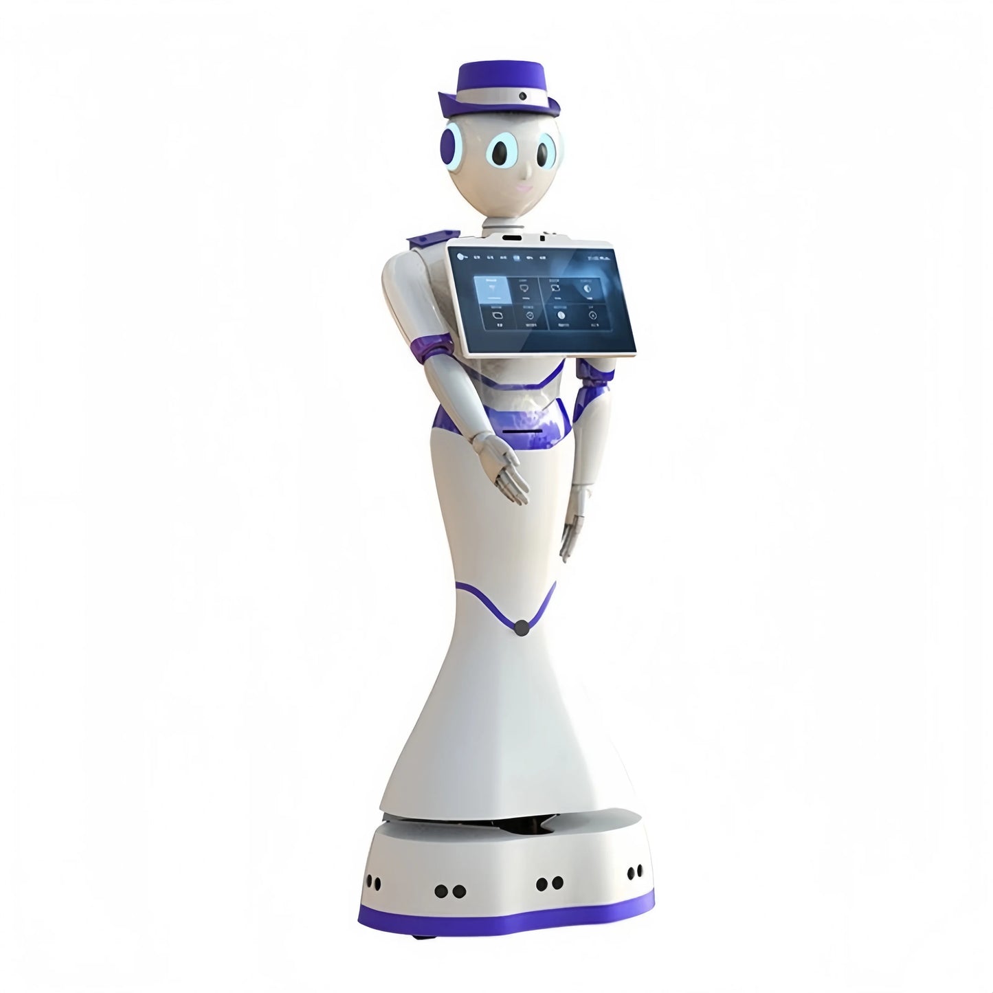 server robot Robot Operate in the Restaurant As Entertainers, Servers, Greeters and Receptionists Service Robot Waiter Robot