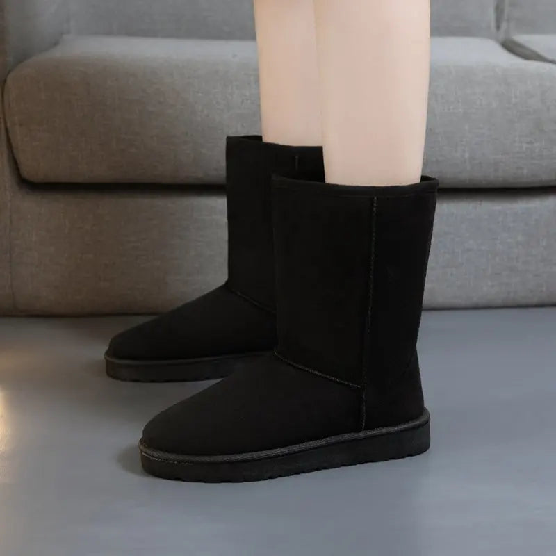 Women's Shoes 2021 Winter New Women Snow Boots Ladies High Quality Warm Australia Boots Set Foot Boots for Women Botas Mujer