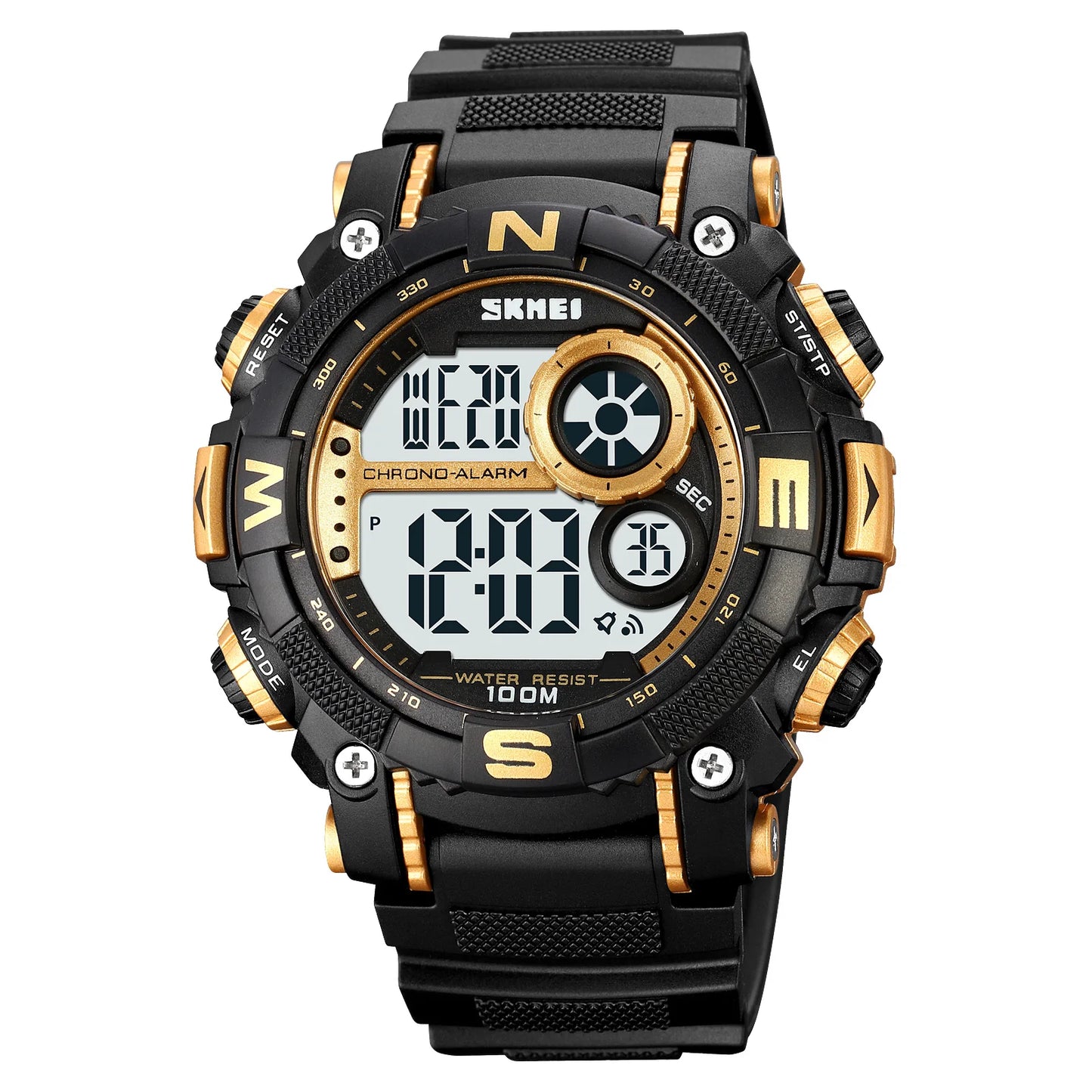SKMEI 1887 Hot Sale Luxury Fashion Sports Men's Quartz Watch  Multi Functional Student Electronic Watch  Relojes Masculinos