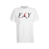 Jordan Fly Jumpman Mens Active Shirts & Tees Color: White/Black  100% Authentic