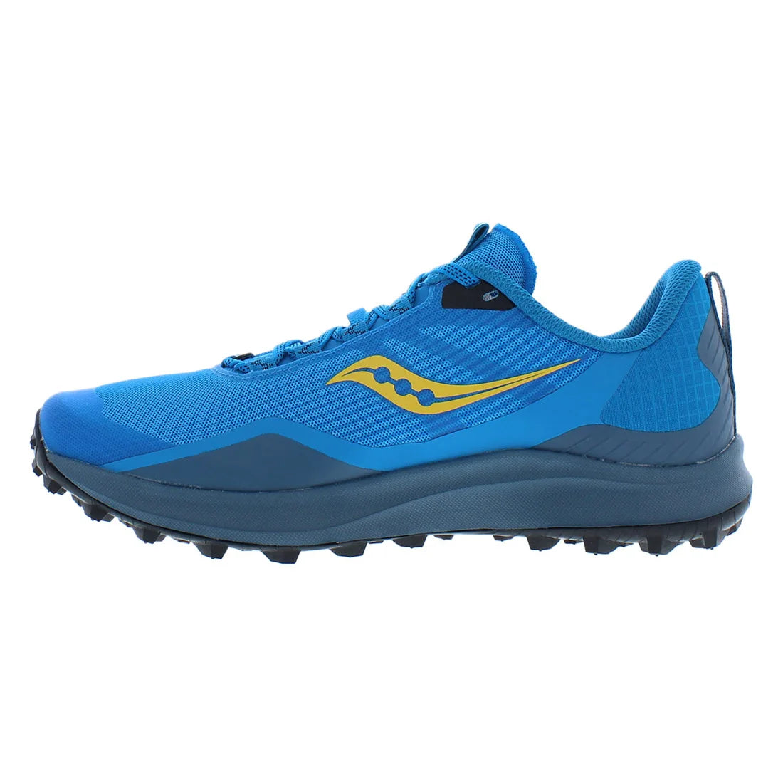 Saucony Peregrine 12 Mens Shoes Model S2073732 China Ocean/Black 100% Authentic