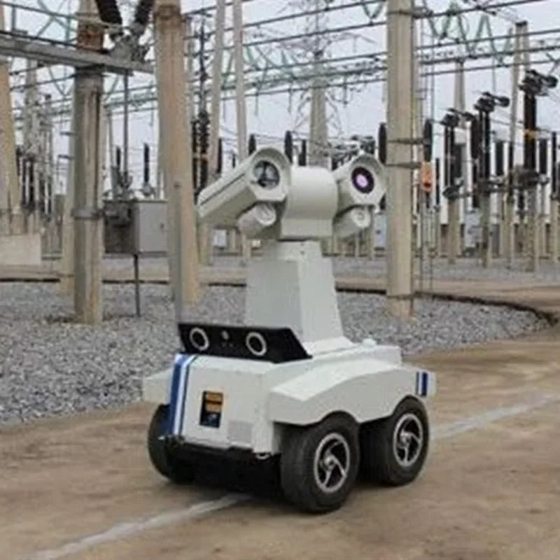 Outdoor Security Patrol Robot Factory Park Security Patrol Panoramic Monitoring Intelligent Detectionv Security Patrol Robot