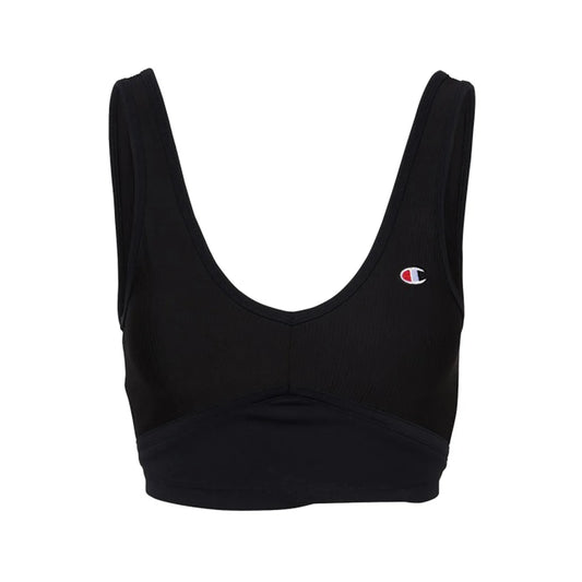 Champion Rib Tank Womens Tank Tops Color: Black | 100% Authentic
