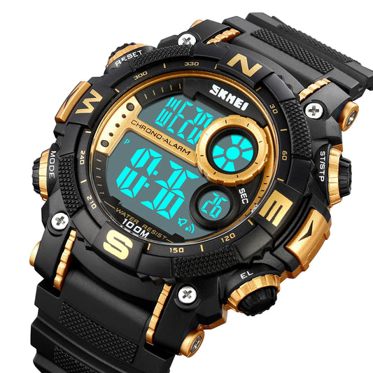SKMEI 1887 Hot Sale Luxury Fashion Sports Men's Quartz Watch  Multi Functional Student Electronic Watch  Relojes Masculinos