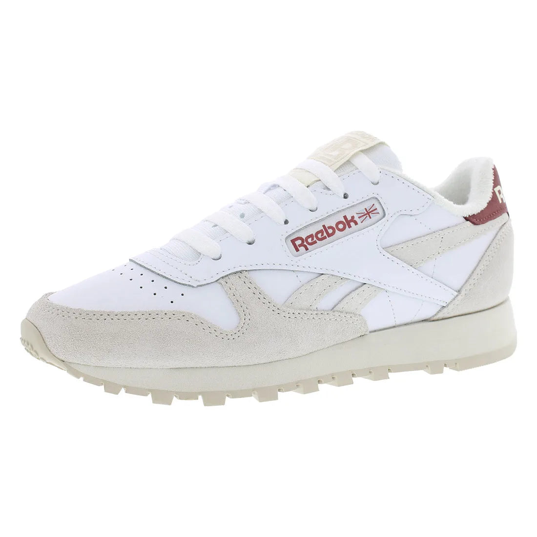 For Classic Leather Womens Shoes-White/Chalk/Sedona Rose Colors Made in China 100% Authentic