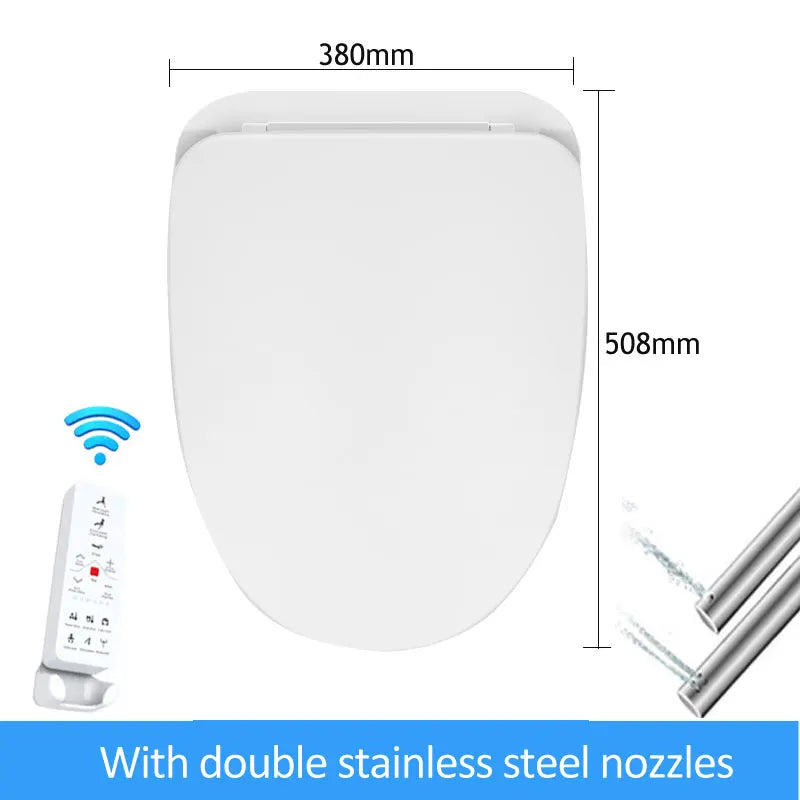 EcoFresh Smart toilet seat  Electric Bidet cover intelligent bidet heat clean dry Massage care for child woman the old