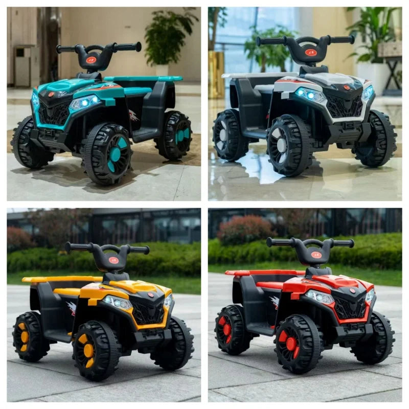 High Quality Mini Four-Wheel ATV for Kids Electric Battery-Powered Ride-on Car with Remote for Ages 2-4 Made of Durable Plastic