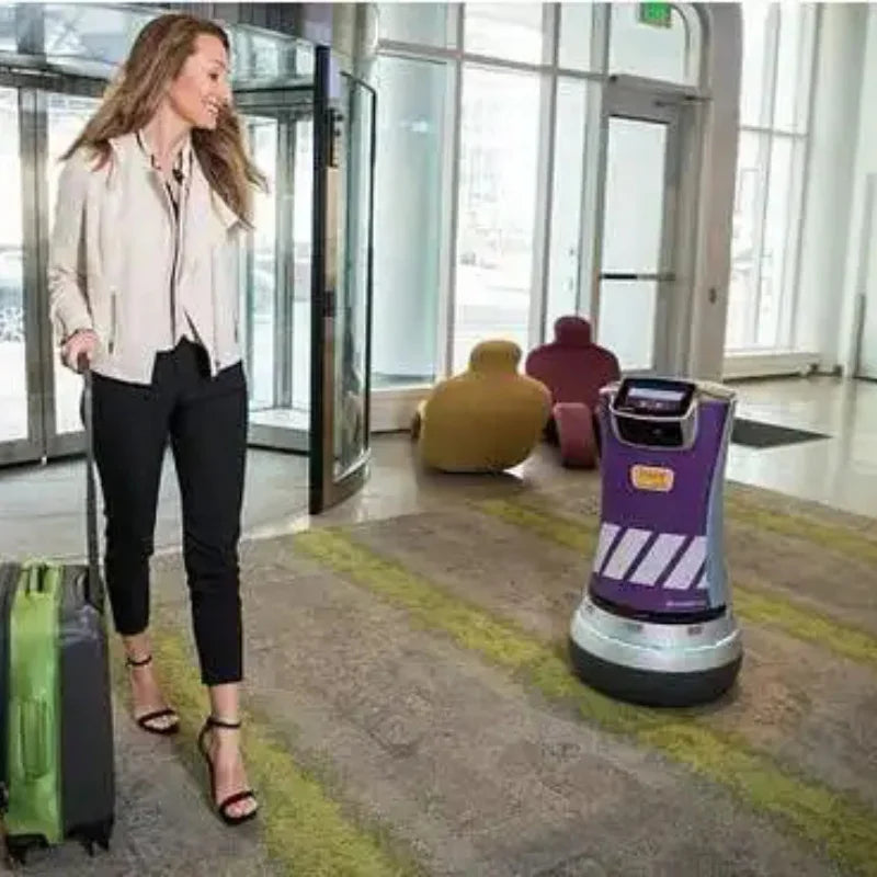 Hotel Service Robot  Multi-Function Robot for Hotels Restaurants Catering Welcome Beautician Waiter  Hotel Service Robot